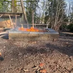Landscape fireplace installation marysville washington 5