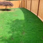 Landscape grass installation fence installation everett washington