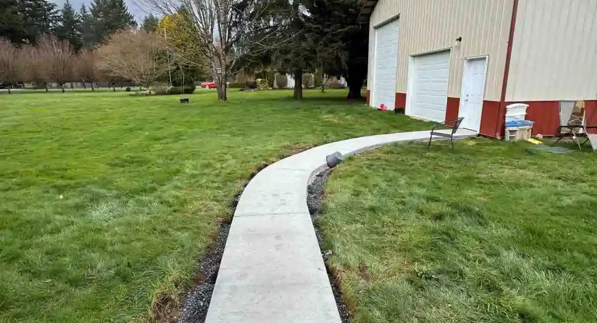 concrete installation walkway arlington washington 10
