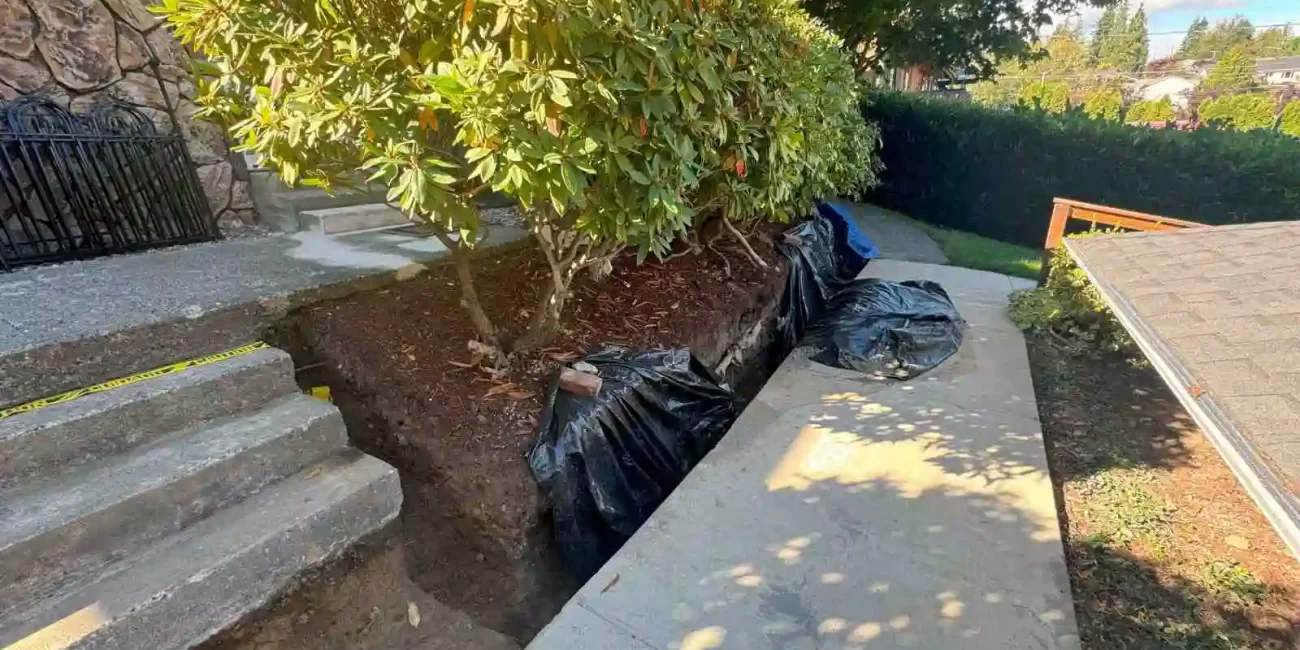 concrete retaining wall snohomish washington 4
