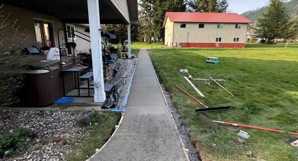 concrete walkway arlington washington 4