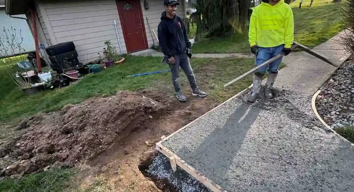 concrete walkway arlington washington 6