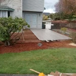 deck installation tore off boards installed new boards marysville washington