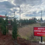 gas station pilot tree installation arlington washington