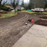 gravel driveway job lake stevens washington 2
