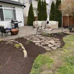 landscape cleanup and flagstone snohomish washington