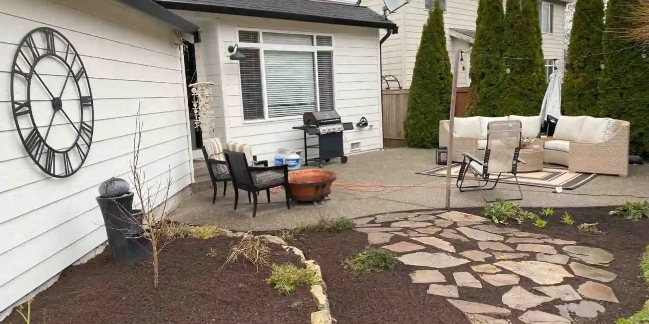 landscape cleanup snohomish washington after