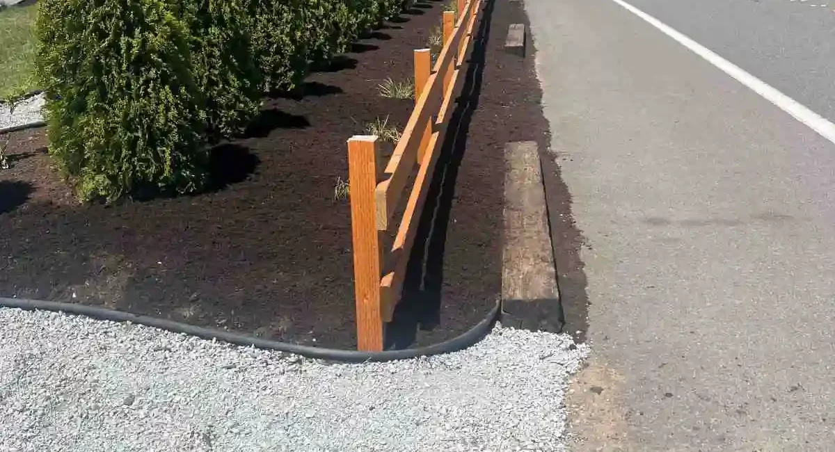 landscape install trees plants dirt rocks driveway marysville Washington