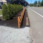 landscape install trees plants dirt rocks driveway marysville Washington