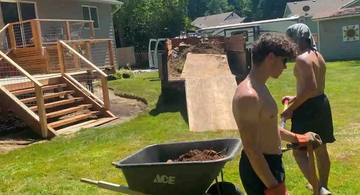landscape installation arlington washington stump removal 7