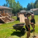 landscape installation arlington washington stump removal 7