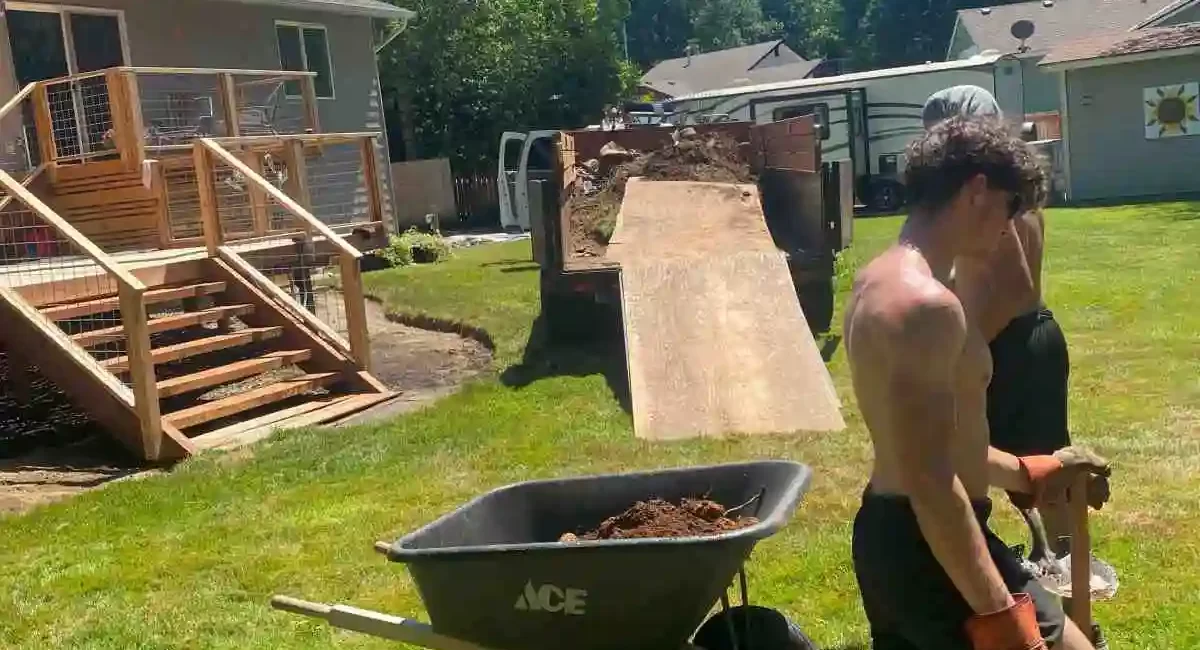 landscape installation arlington washington stump removal 8